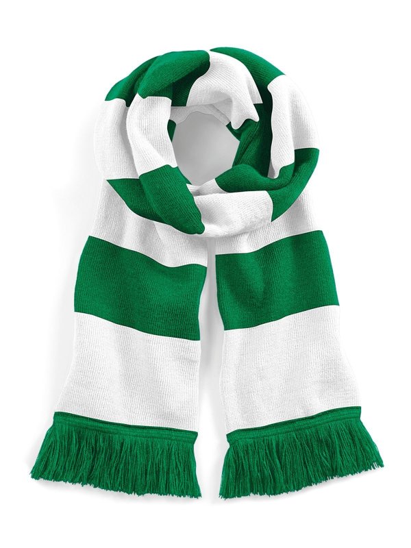 kelly green/white